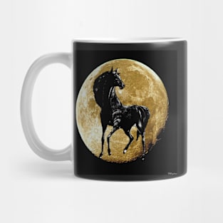 Horse:  Black Beauty and a Harvest Moon Mug